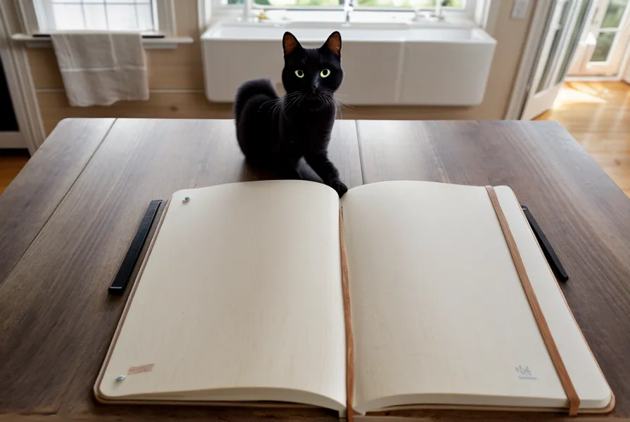 Ein Stapel schwerer Bildbände, die als ergonomische Buchstütze auf einem Tisch dienen.
