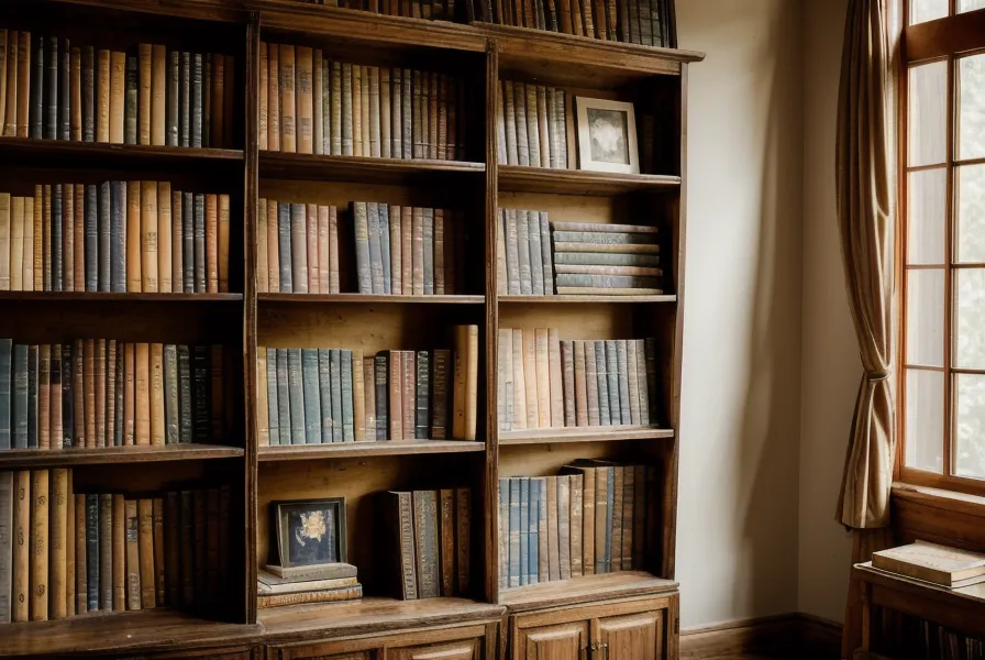 Stapel schwerer Bücherkartons auf dem Holzboden der Buchhandlung – Buchhandels-Alltag, der dem unteren Rücken zusetzt